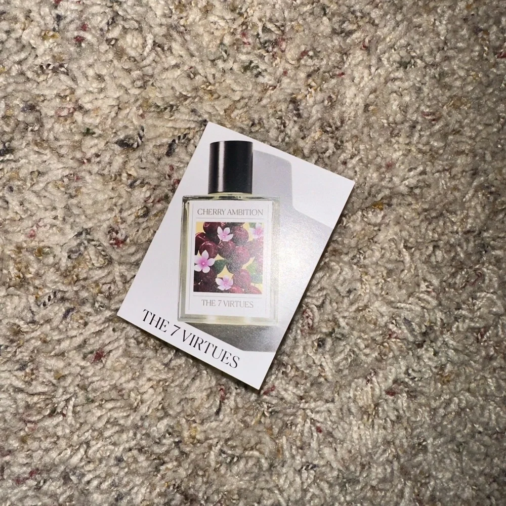The 7 virtues sample CHERRY 🍒 AMBITION